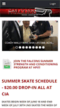 Mobile Screenshot of falconshockey.org